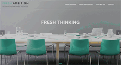 Desktop Screenshot of freshambition.com